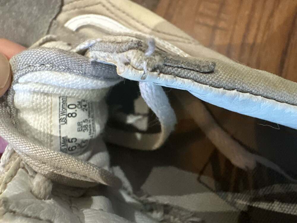Vans Old Skool Stacked Platform‎ Sneakers in Pastel Drizzle True White - Picture 3 of 5